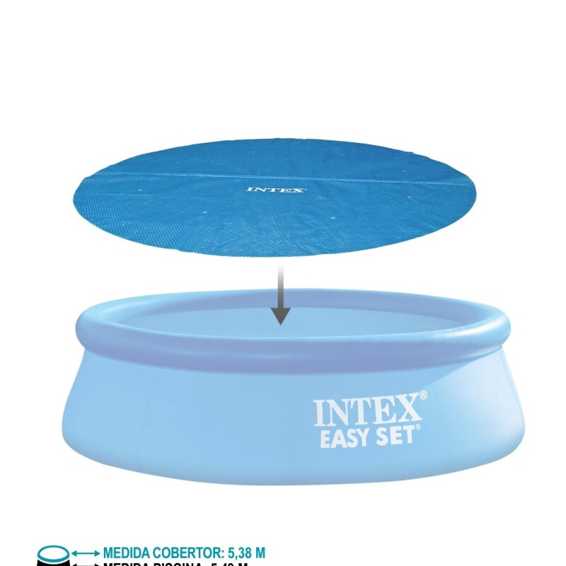 INTEX COBERTOR LONA SOLAR PARA PISCINA DIAMETRO 5.49 METROS Intex Cobertor Lona Solar Para Piscina Diametro 5.49 Metros