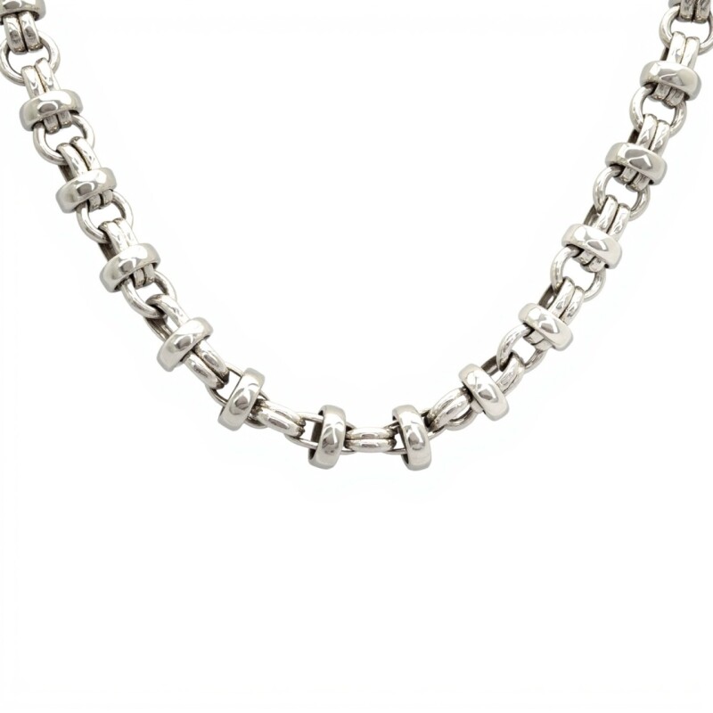 Cadena aro enlazado-Plata 925-Sin Piedra-CD3383 sinpiedra