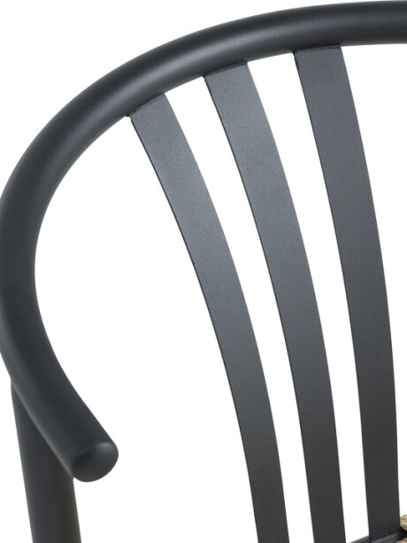 Silla de comedor JYDERUP negro/natural Silla de comedor JYDERUP negro/natural