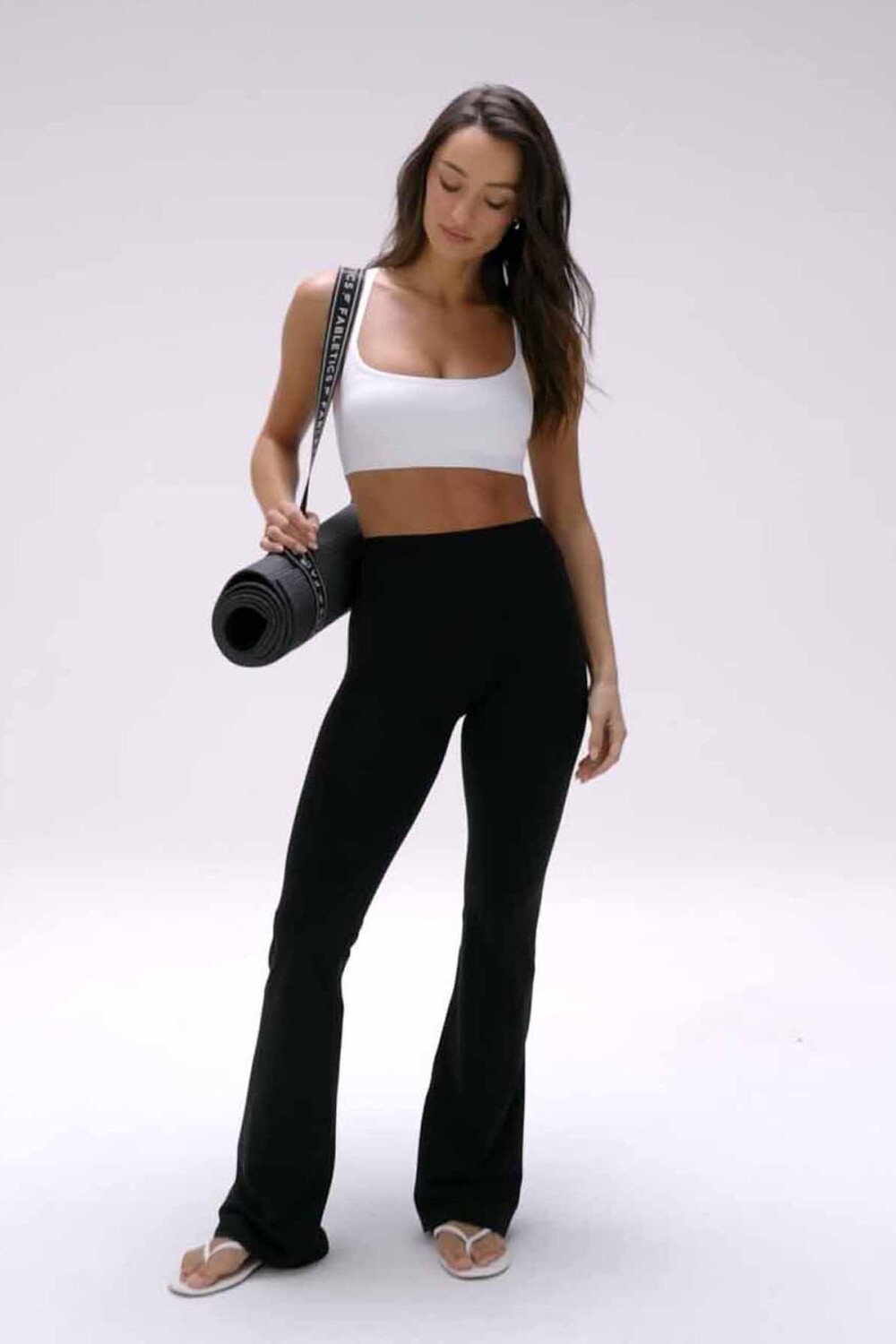 Leggings Flare PureLuxe High-Waisted TLC Kick Mujer Black