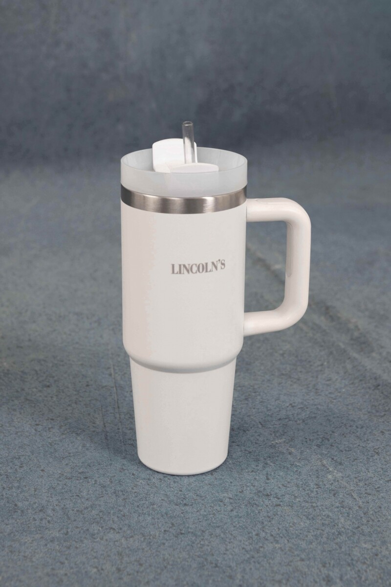 VASO TERMICO BLOSSOM - BLANCO 