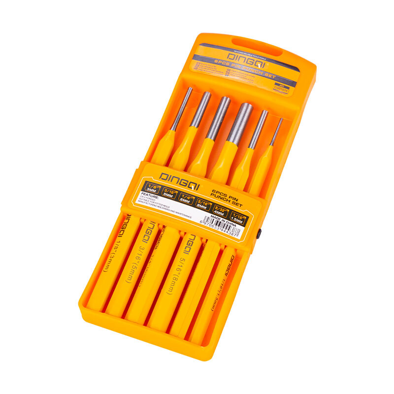 DINGQI JUEGO 6 PUNZONES P/EMBUTIR CLAVOS Dingqi Juego 6 Punzones P/embutir Clavos