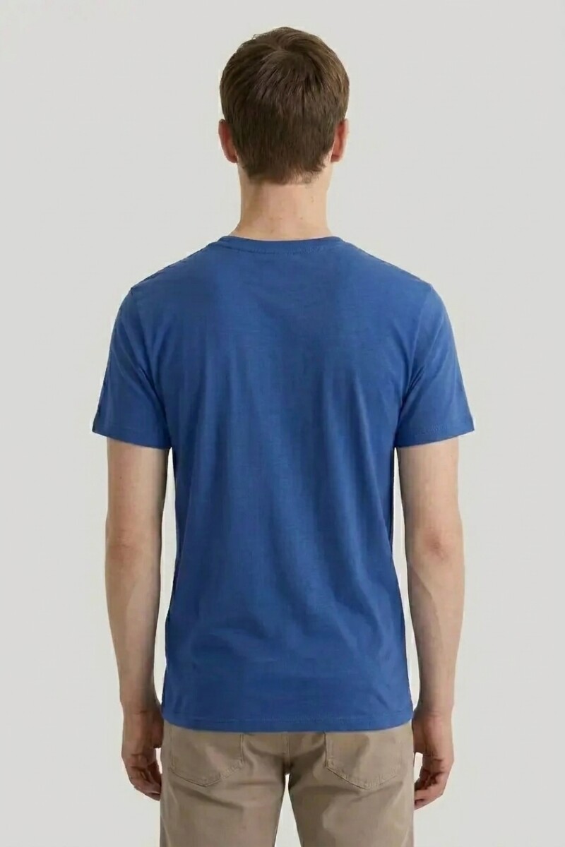 Remera cuello redondo ICONIC 150 AZUL OSCURO