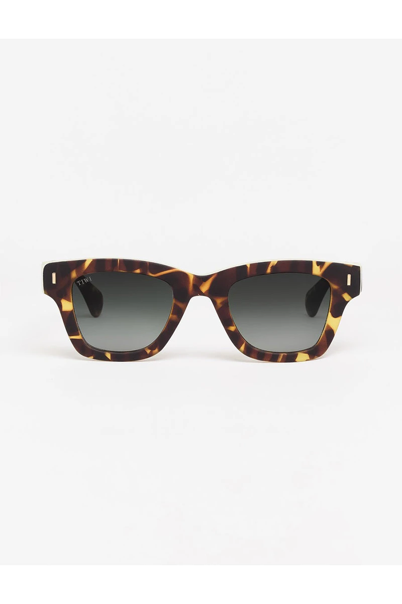 Lentes Tiwi Paul - Rubber Vintage Tortoise With Green Gradient L 