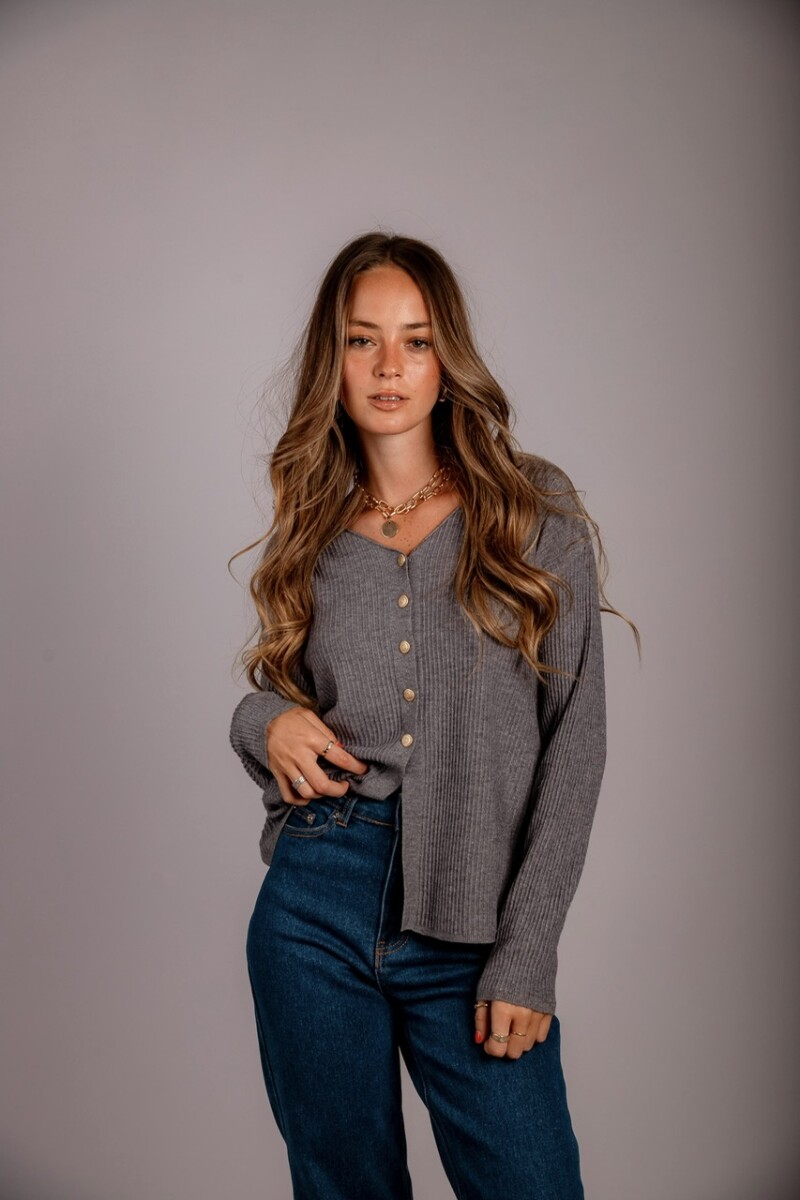 Blusa Marina - gris 