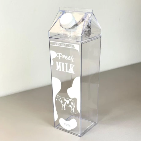 Botella Acrílica Leche 1L Botella Acrílica Leche 1L