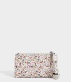 Billetera Fichero Flores Estampado Flores