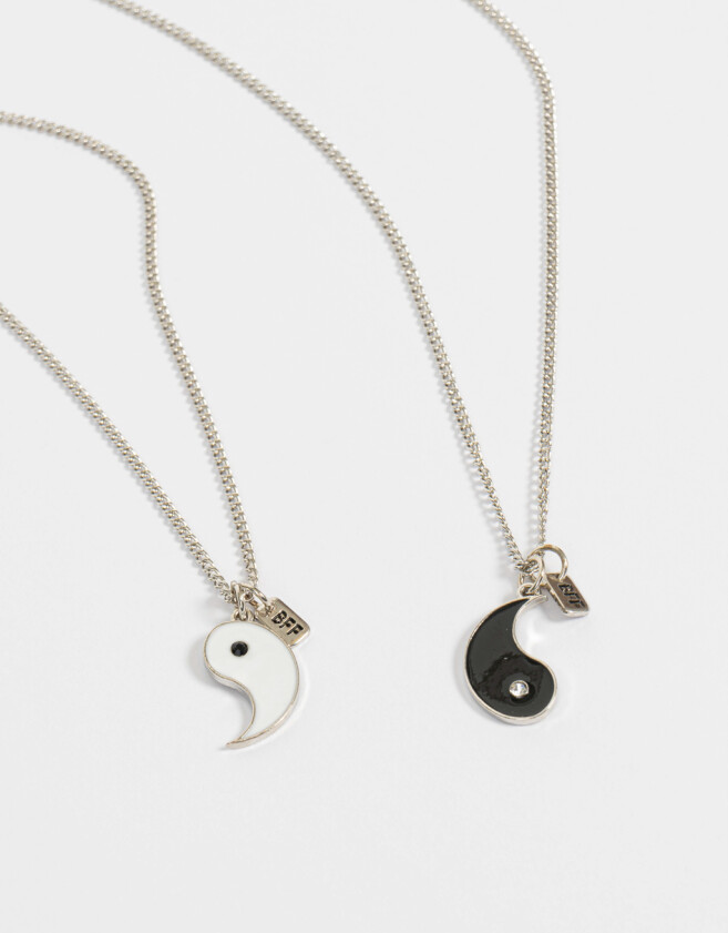 Collares para compartir Para Compartir Collares Para Compartir Yin Yang - Plateado