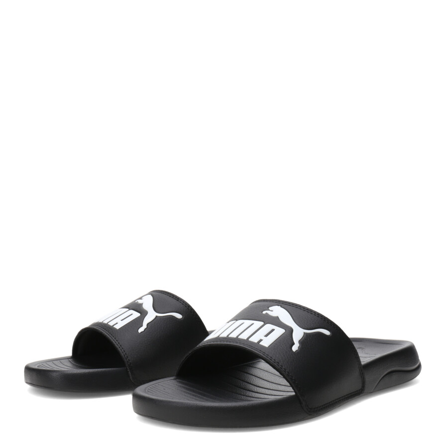 Sandalias Unisex Puma Popcat 20 Negro - Blanco