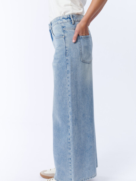 Pantalón De Jean Extra Azul Claro
