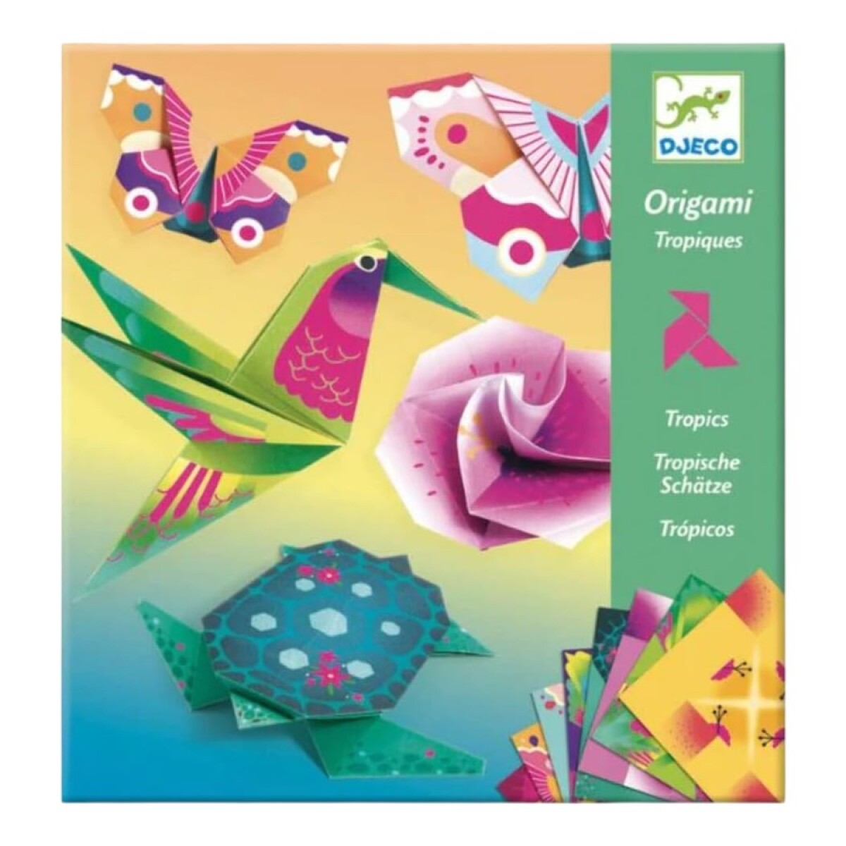 Origami Para Niños Trópicos Djeco 