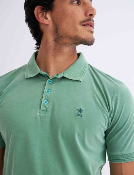 Remera polo Boulder Verde