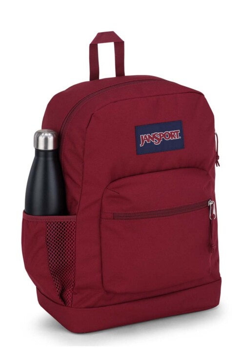 MOCHILA JANSPORT CROSS TOWN PLUS RUSSET RED