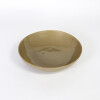 PLATO HONDO CERAMICA BEIGE 21X5.5CM Unica