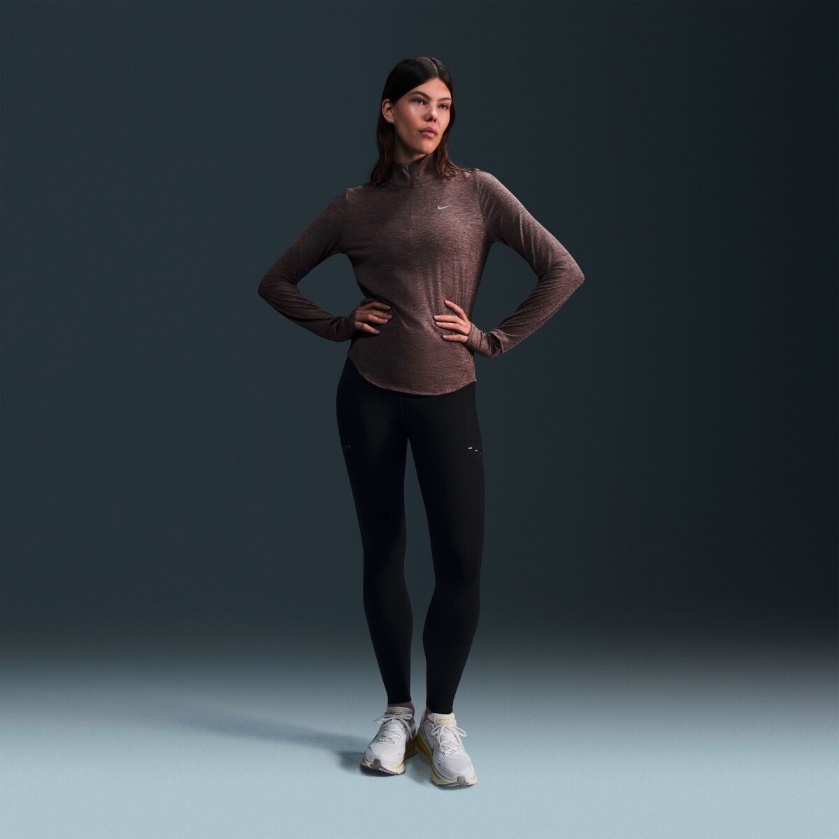 Pantalón Largo Nike Swift de Mujer - Negro 
