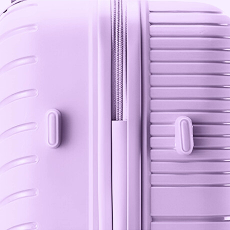 Set X3 Valijas De Viaje Rígidas 4 ruedas 20, 24 y 28 Violeta