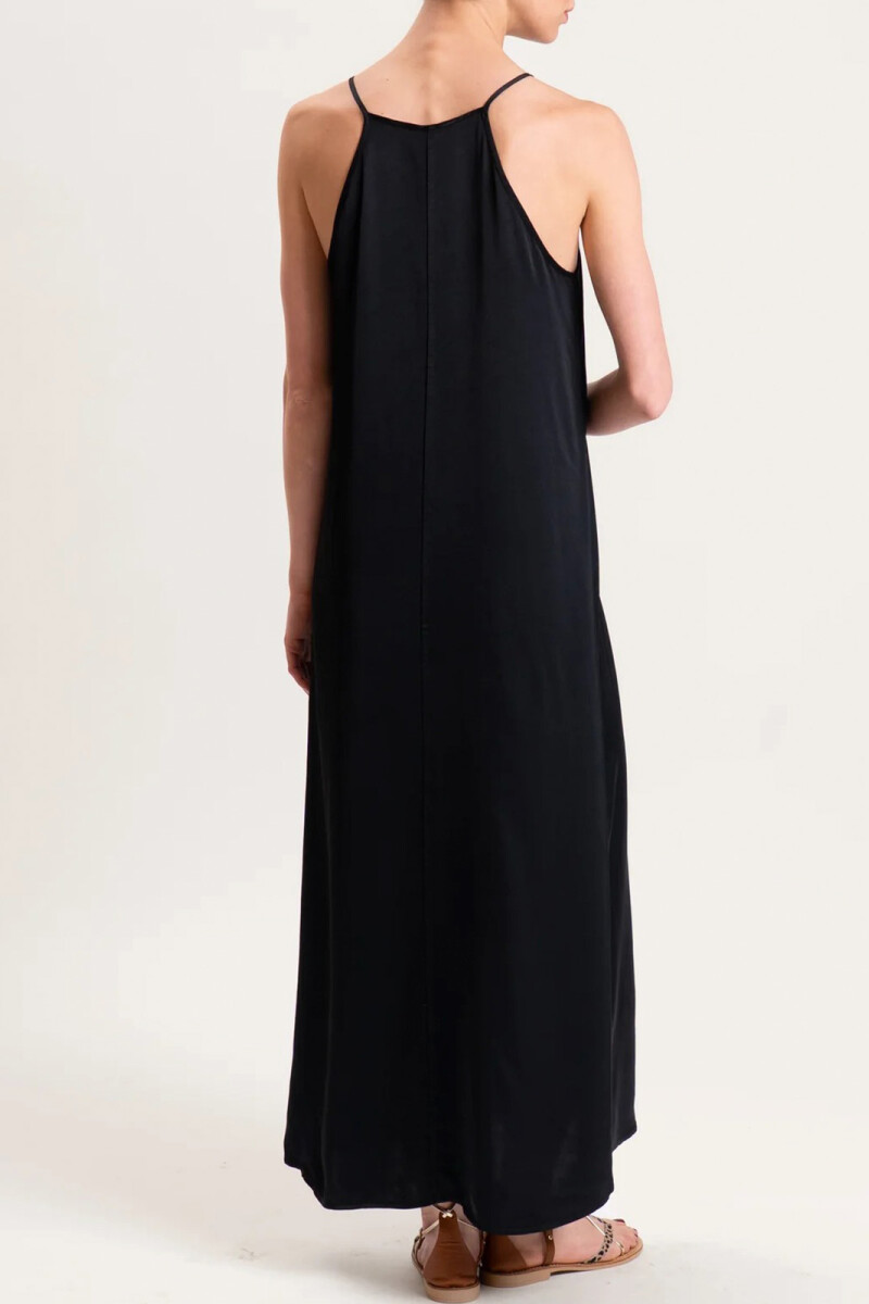 VESTIDO LARGO Negro