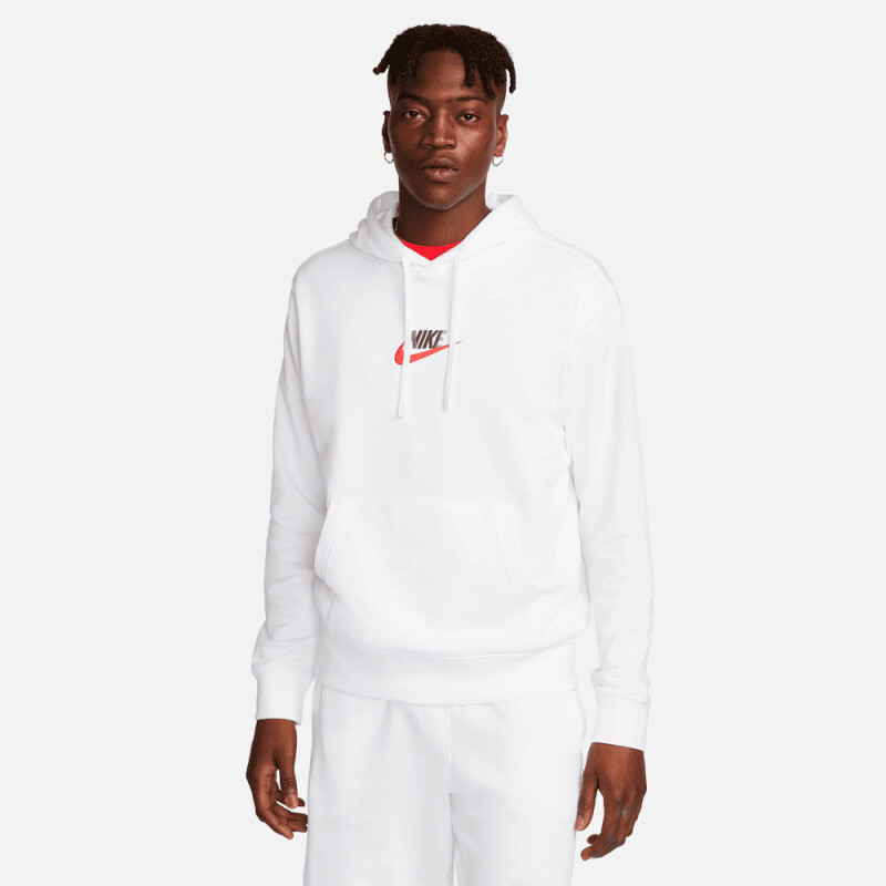 Abrigo Nike Club de Hombre Blanco