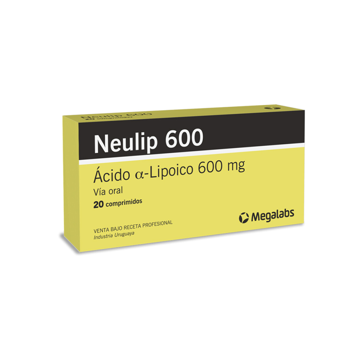 Neulip 600 mg/20 Comprimidos – Suplemento lipídico 