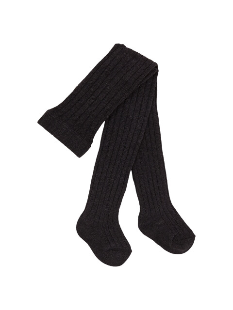 Leotardos Basicos Gris Oscuro Melange