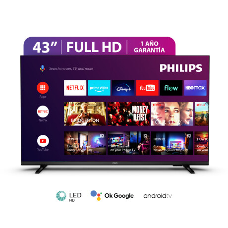 Smart Tv 43" Philips Android FULL HD Smart Tv 43" Philips Android FULL HD