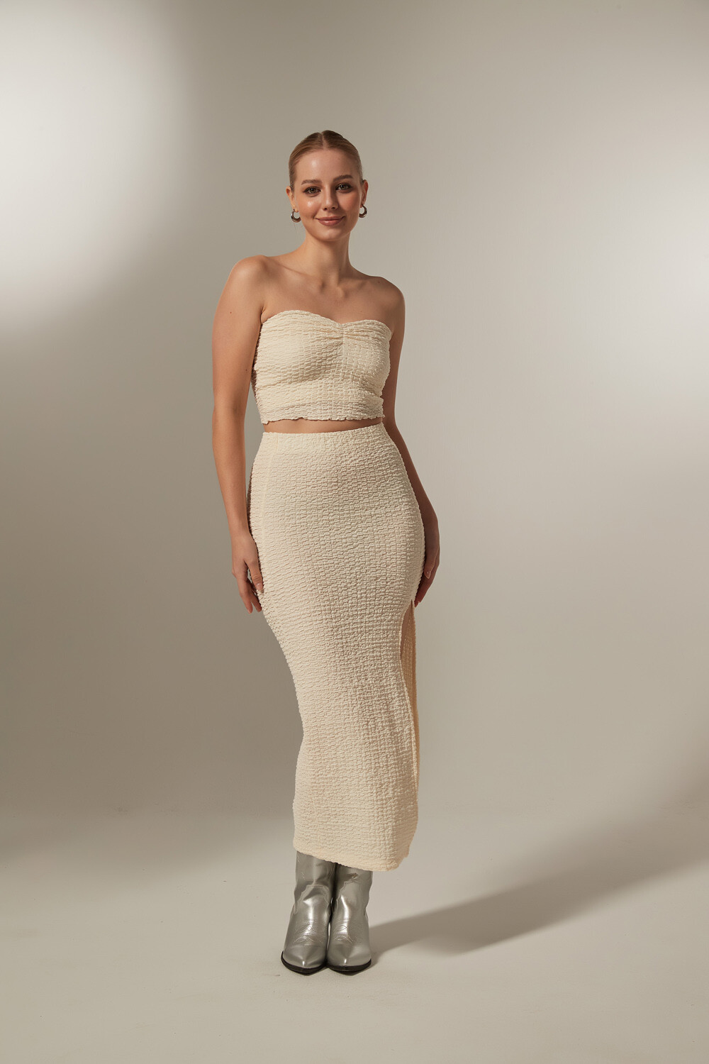 Falda Supin Crudo / Natural