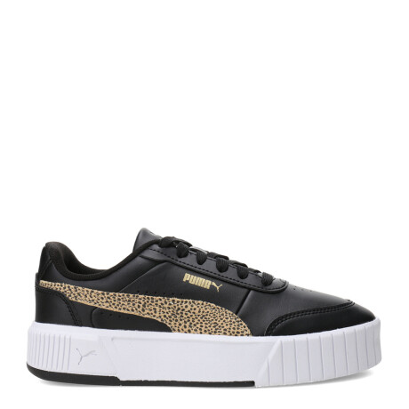 Championes de Mujer Puma Carina Mía Topcat Negro - Animal Print