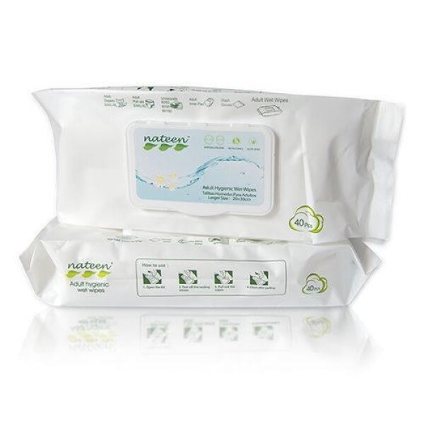 Toallas Humedas para Adultos x 40 – Nateen Toallas Humedas para Adultos x 40 – Nateen