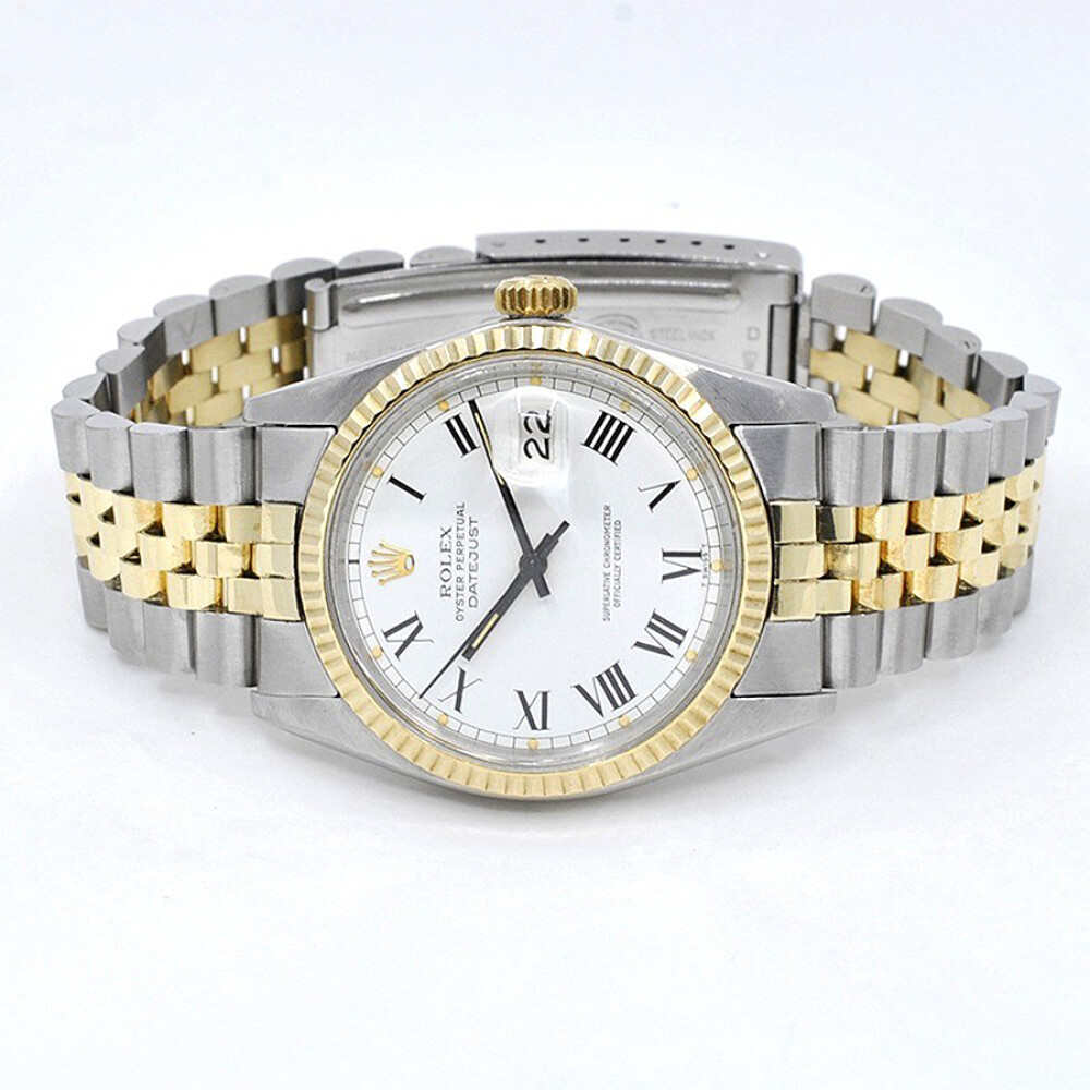 Rolex Datejust 16013 Caja 36 Mm, Año 1980, Acero Inoxidable Y Oro Rolex Datejust 16013 Caja 36 Mm, Año 1980, Acero Inoxidable Y Oro