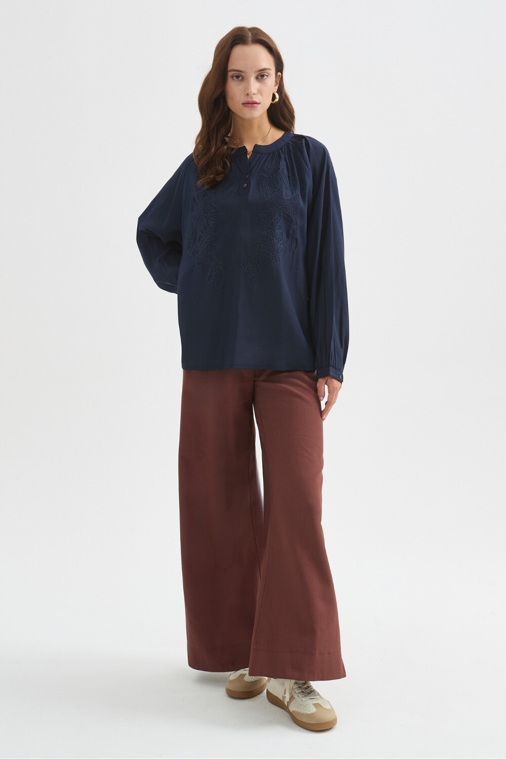 Blusa Xelmar Azul Marino