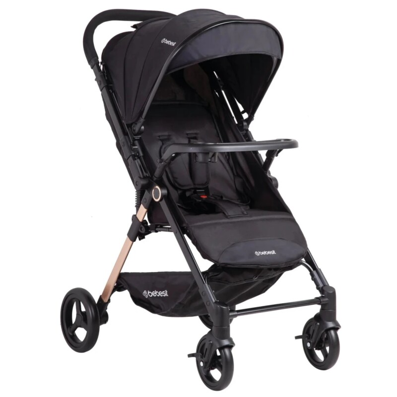 Coche CITY, Manillar Reversible, plegado sencillo y compacto, NEGRO Coche CITY, Manillar Reversible, plegado sencillo y compacto, NEGRO