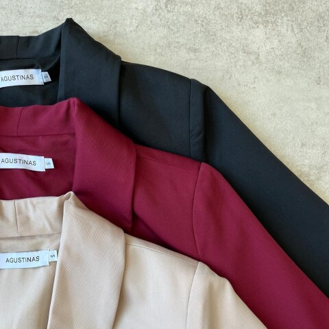 BLAZER BASICO S-L NEGRO