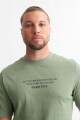 Remera Golden State VERDE OLIVA