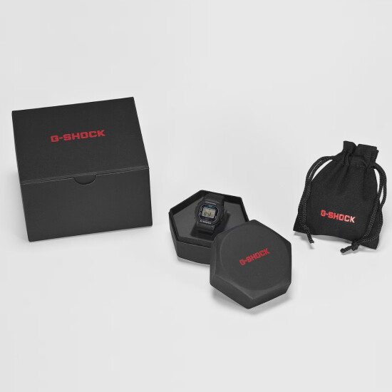 Reloj CASIO ANILLO DWN5600-1ADR Resina Negro Esfera 20mm 0