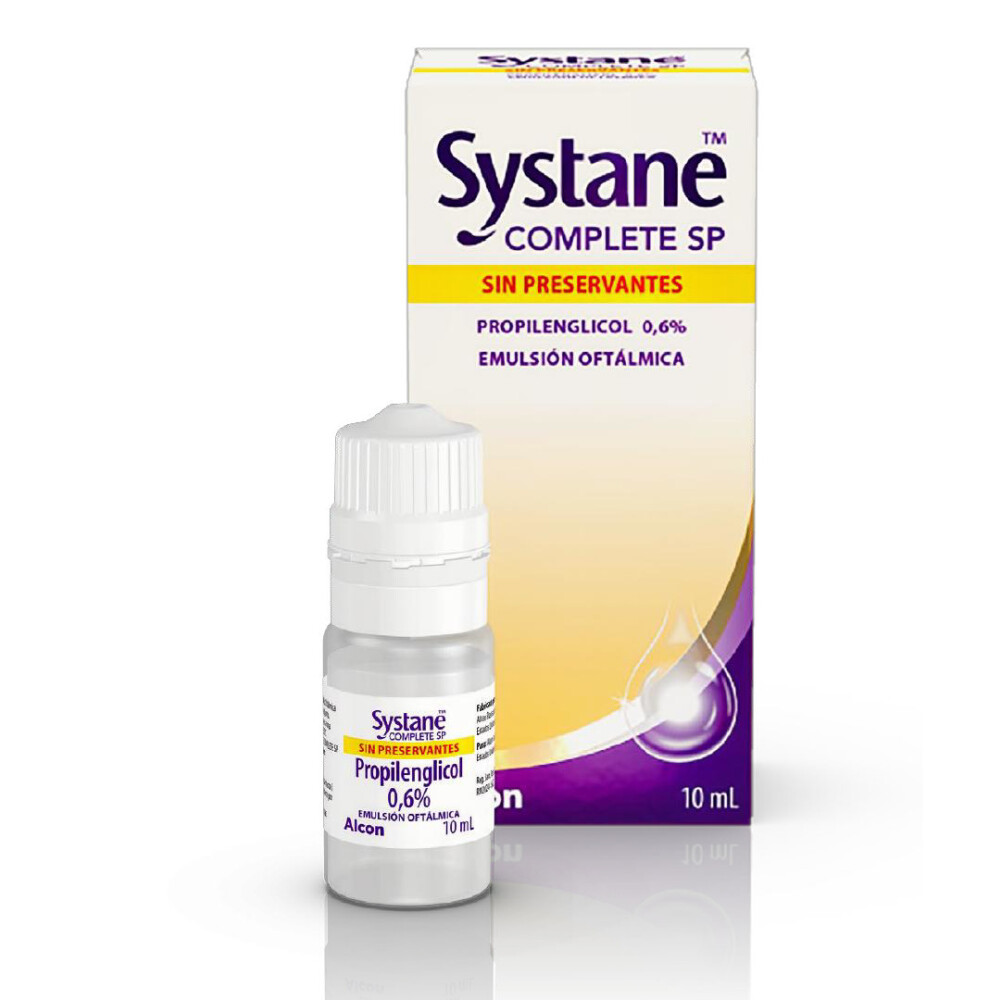 SYSTANE COMPLETE SOL. OFT. FR. X 10 ML. única