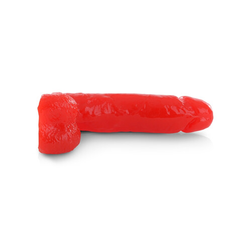 Consolador Realístico Cock Macizo Rojo