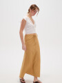 Falda Aglae Beige Oscuro