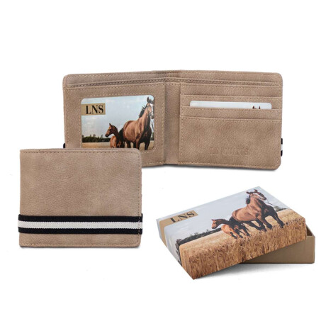 Billetera Balder Topo Claro