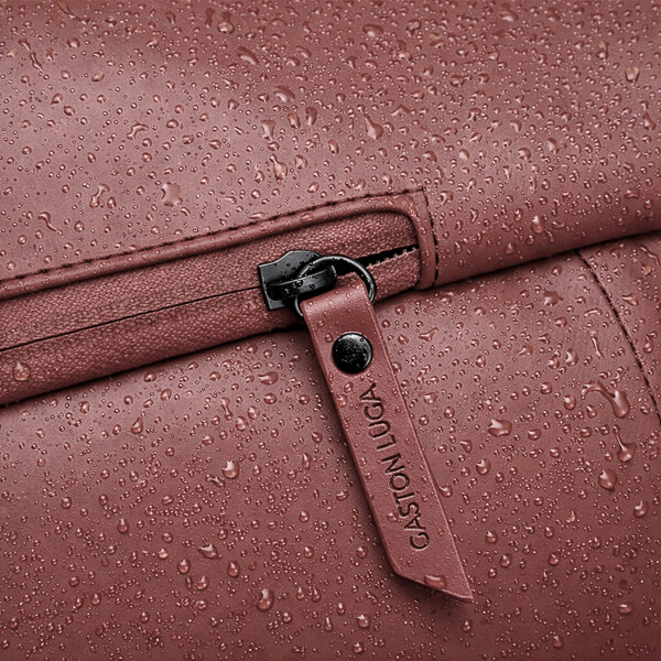 Mochila Gaston Luga Dash 18L C/ Bolsillo Laptop Notebook 16" Color Rojo