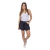 Short de lino UFO Pretty Negro Negro