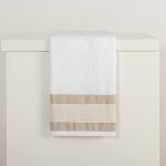Toalla Narbona Blanco – 30 x 50 cm Unico