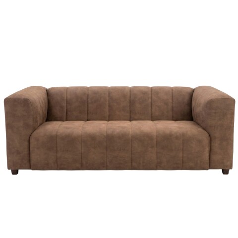 SOFA 3 PUESTOS SLICES- 402254 MARRON OSCURO(CD) Unica