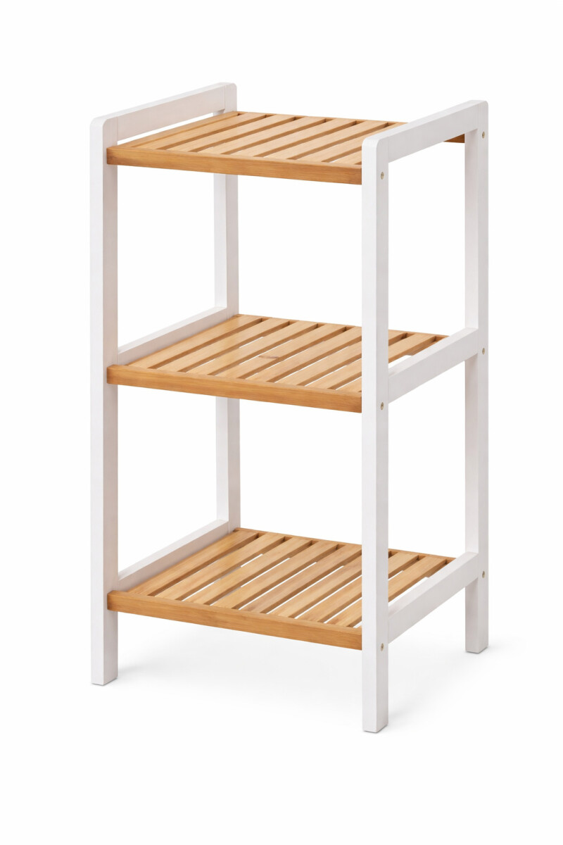 ESTANTE MULTIUSO 3 NIVELES - MADERA 