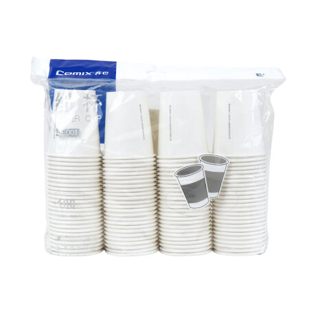 100 vasos descartables de papel 248ml 100 vasos descartables de papel 248ml
