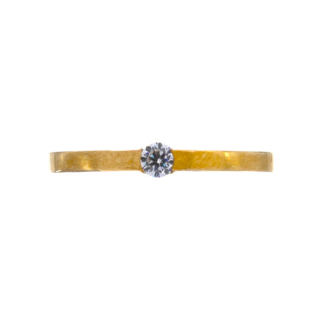 Anillo de oro 9 ktes con circonias, CINTILLO. Anillo de oro 9 ktes con circonias, CINTILLO.