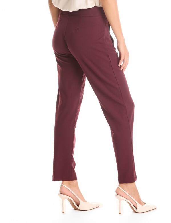 Pantalon Recto & Botones Dorados VIOLETA