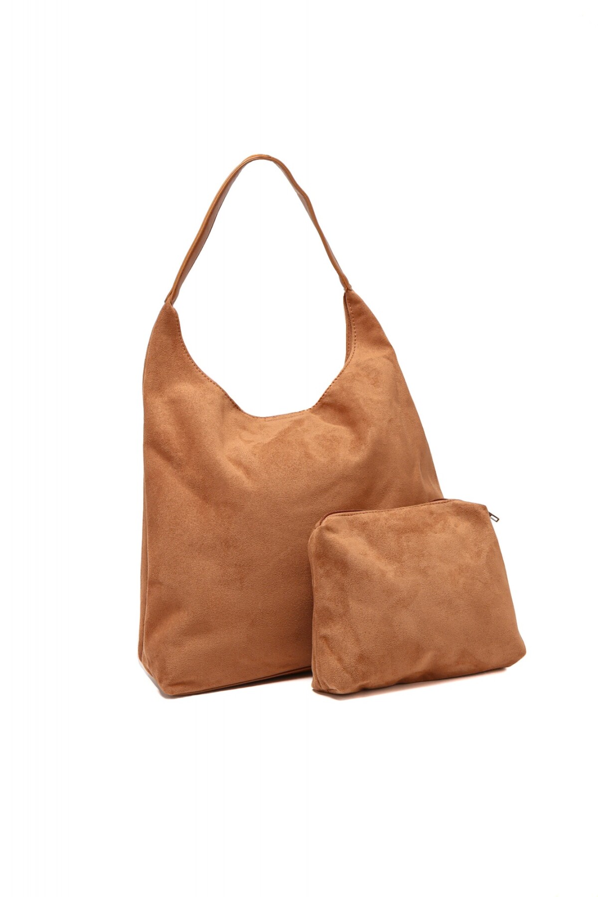 Bolso Suede Tostado