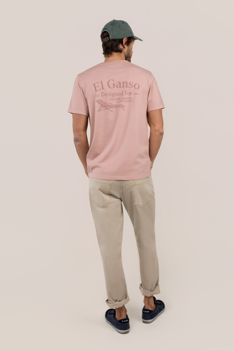 Pantalón 5 Bolsillos Beige