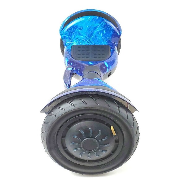 Skate Electrico Hoverboard Musica Bluetooth Luz Patineta 10" Color Variante Cosmos Azul