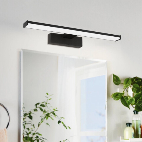Aplique LED negro 7W neutro IP44 40CM GALENZANA-E EG3650